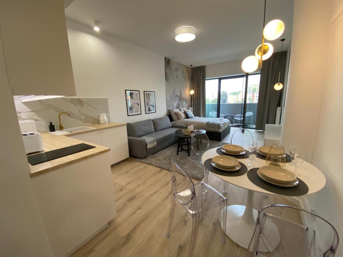 Apartamenty Hanza Tower Gold Szczecin Exterior foto