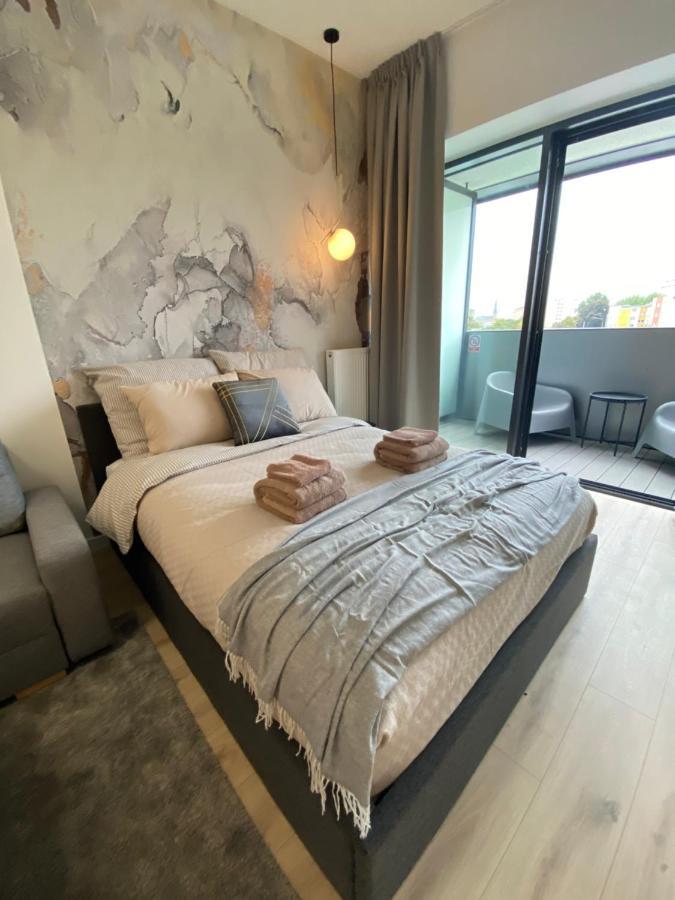 Apartamenty Hanza Tower Gold Szczecin Exterior foto