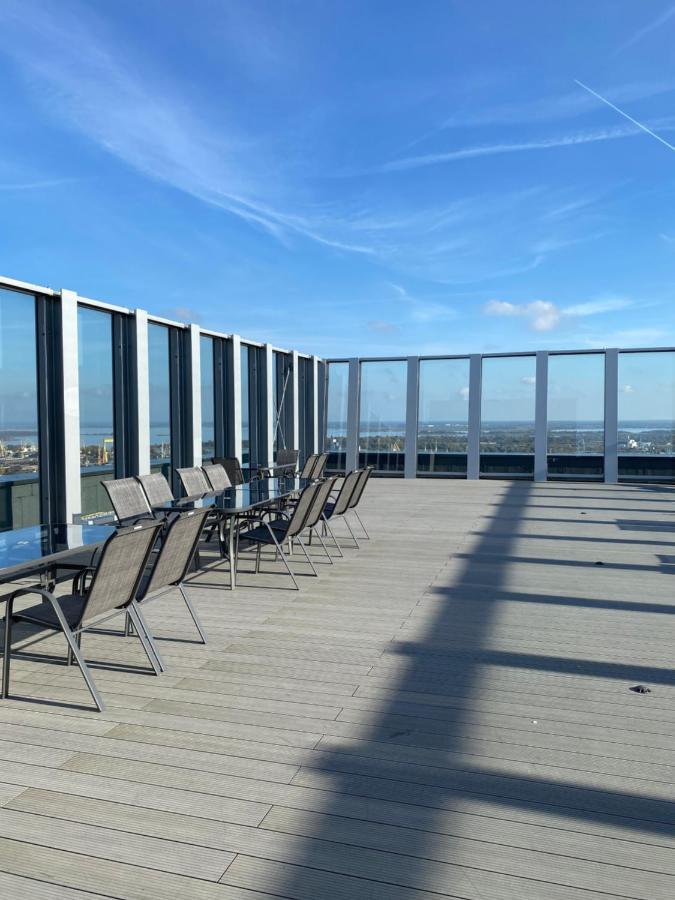 Apartamenty Hanza Tower Gold Szczecin Exterior foto